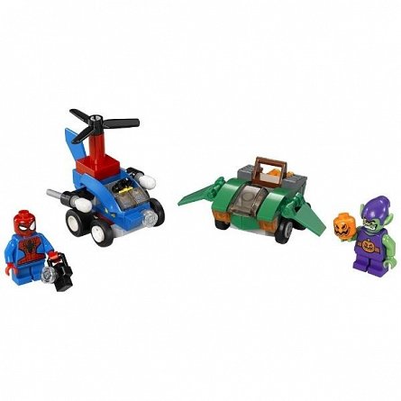 Lego-Super Heroes,Mighty Micros,Spider-Man vs. Green Goblin