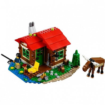 Lego-Creator,Casuta de pe malul lacului