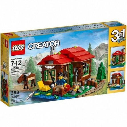 Lego-Creator,Casuta de pe malul lacului