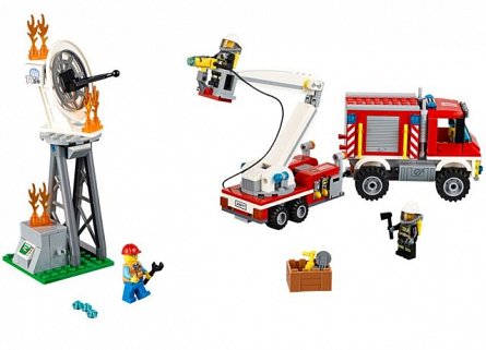 Lego-City,Camion utilitar de pompieri