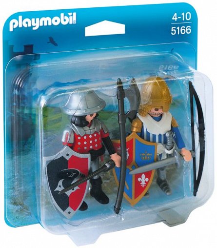 Playmobil-Figurina,cavaleri,2b/set