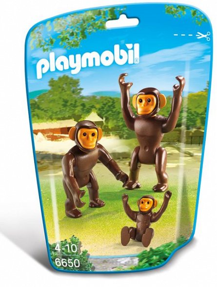 Playmobil-Familie de cimpanzei