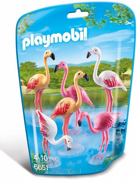 Playmobil-Familie de flamingo