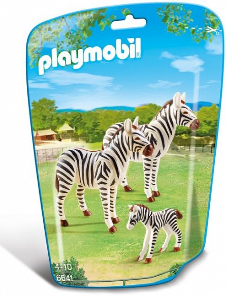 Playmobil-Familie de zebre
