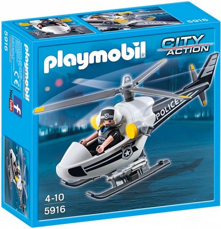 Playmobil-Elicopterul politiei