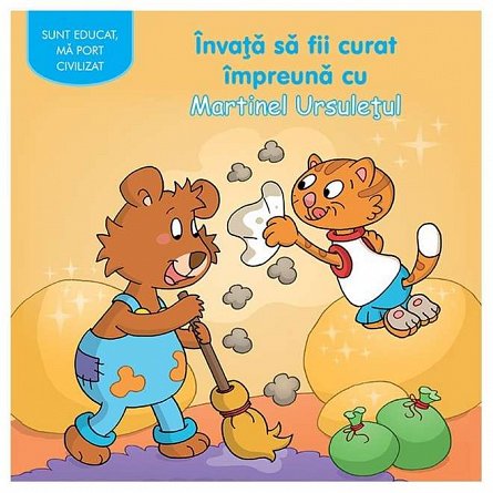 Invata sa fii curat impreuna cu Martinel Ursuletul