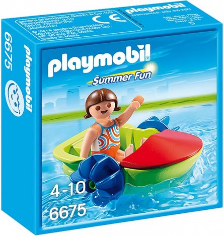 Playmobil-Copilul cu hidrobicicleta