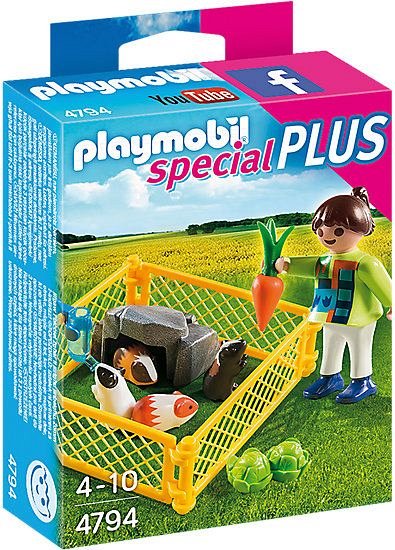 Playmobil-Tarcul cu porcusori de guineea