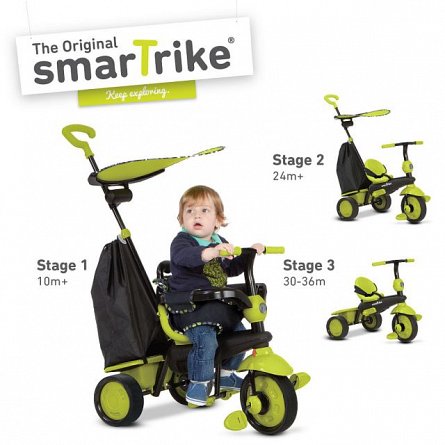 Smart Trike Delight,4in1,10M-36M,verde