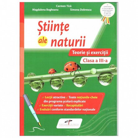 Stiinte ale naturii. Teorie si exercitii. Clasa a 3-a