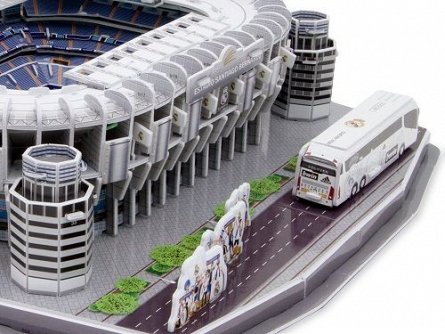 Puzzle 3D,stadion Real Madrid,Nanostad