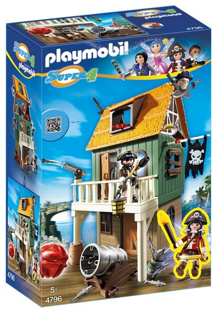 Playmobil-Fortul de camuflaj al piratilor