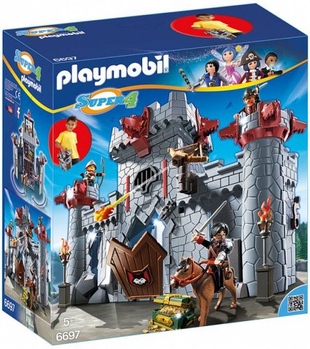 Playmobil-Castelul baronului negru,set mobil