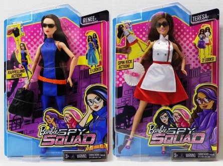 Papusa Barbie,echipa de spioni,agent secret,Renne/Teres