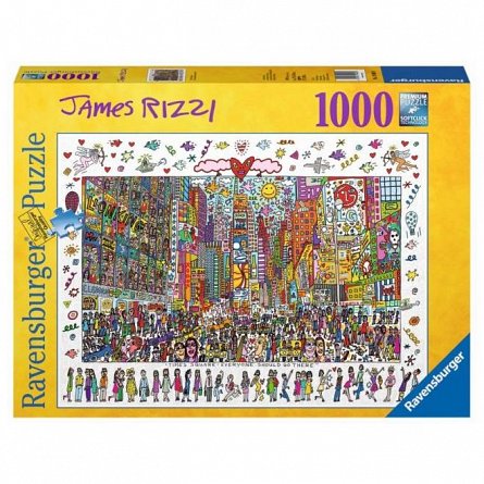 Puzzle Ravensburger - Times Square, 1000 piese