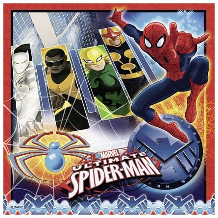 Joc Ravensburger - Joc memory cu Puzzle Spiderman, 25/36/49 piese
