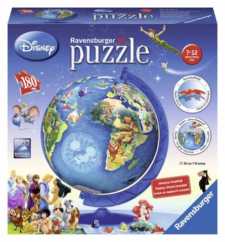 Puzzle Globul disney,180pcs