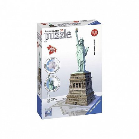 Puzzle 3D Statuia Libertatii, 180 piese