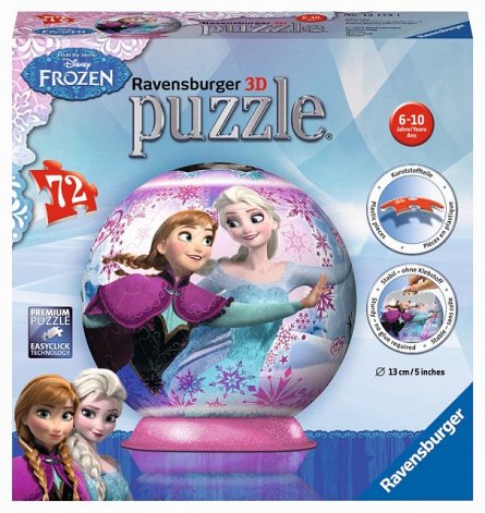 Puzzle 3D Frozen,72pcs