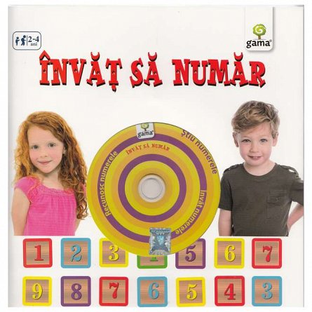 Invat sa numar (contine CD cu jocuri)