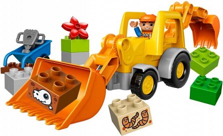 Lego-Duplo,Incarcator-excavator