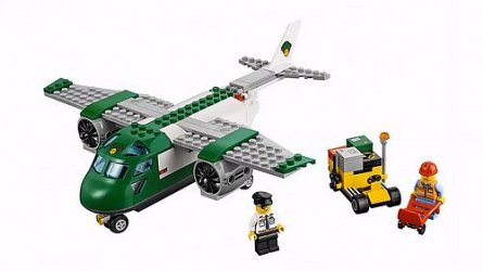 Lego-City,Avion de marfa pe aeroport