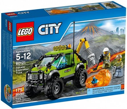 Lego-City,Camion de explorare a vulcanului