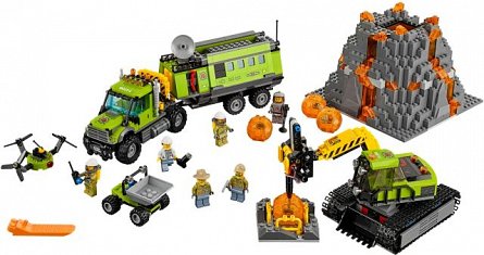 Lego-City,Baza de explorare a vulcanului