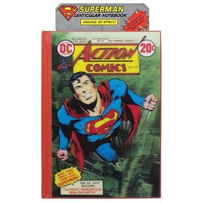Caiet A5 DC Comics - Superman 3D Lenticular