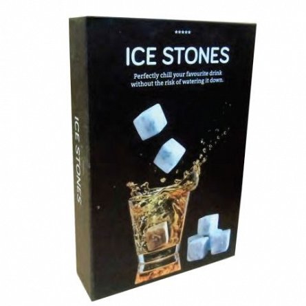 Cuburi pt racirea bauturilor, piatra, 9buc - Ice Stones