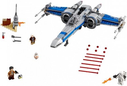 Lego-Star Wars,X-Wing Fighter al Rezisten?ei