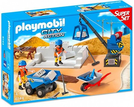 Playmobil-Super set santierul de constructie