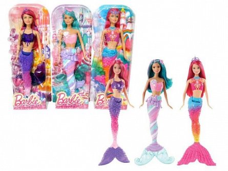 Papusa Barbie,Sirena,DHM45