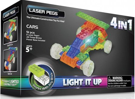Laser pegs,Masina,4in1,300pcs