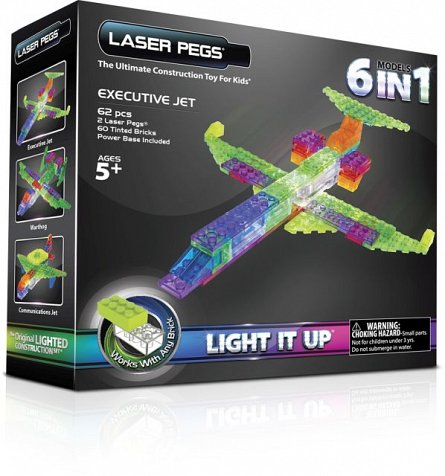 Laser pegs,Avion,6in1,140pcs