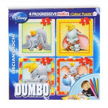 Puzzle progresiv,Dumbo,Color plus