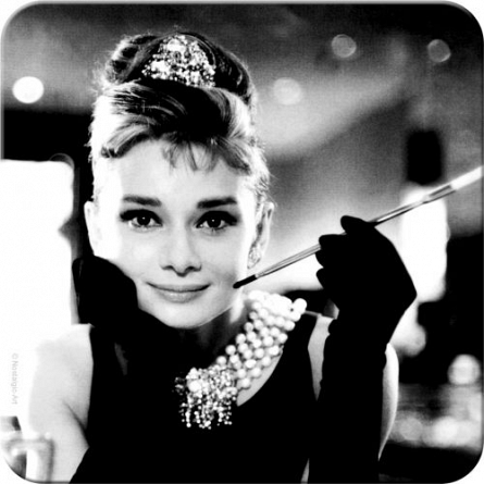 NA Suport pahar 46136 Audrey Hepburn - Holly Golightly