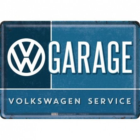 NA CARTE POSTALA 10282 VW Garage