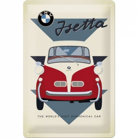 NA Placa 20X30 22242 BMW-Isetta Economical Car