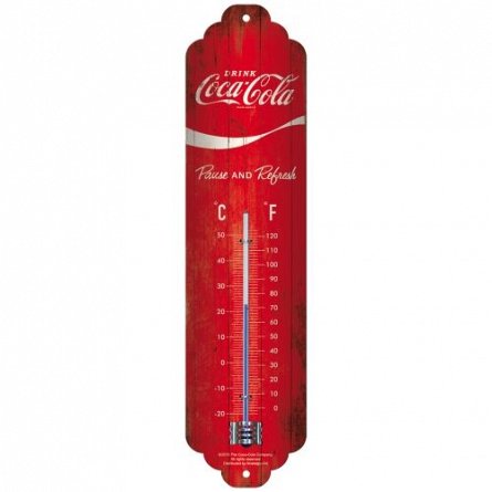 NA Termometru 80310 Coca-Cola Logo Red Wave