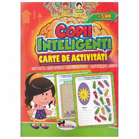 Copii inteligenti. Carte activitati plus 5 ani