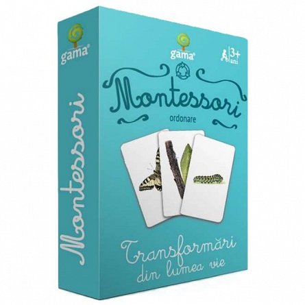 Montessori. Ordonare: Transformari din lumea vie