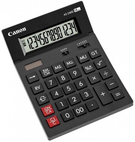 Calculator birou Canon AS-2400, 14 digiti