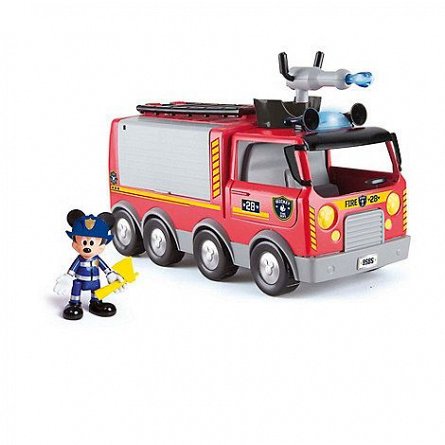 Camion Pompieri cu sunete,lumini si figurina,Mickey