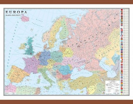 Harta Europa,politica,70x100cm