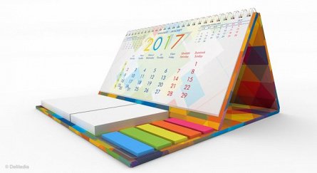 Calendar birou,notite repoz,Beatiful,2017