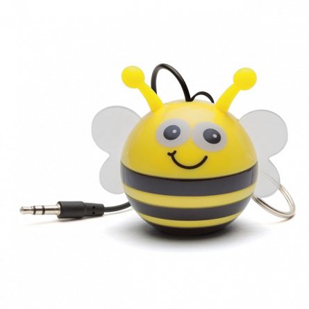 Boxa portabila MyDoodle Mini Buddy Bee, mufa 3.5mm