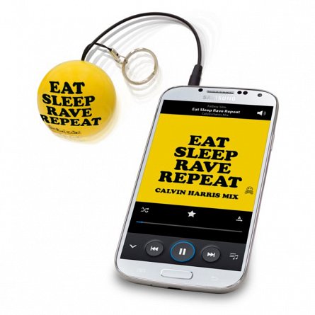 Boxa portabila KitSound Mini Buddy Fatboy Slim Eat Sleep Rave Repeat