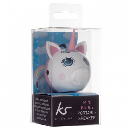 Boxa portabila KitSound Mini Buddy Unicorn