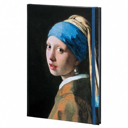 Agenda A6,144p,Girl with a Pearl Earring